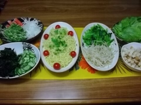 おうちでサラダバー ♥ ヽ(^o^)丿